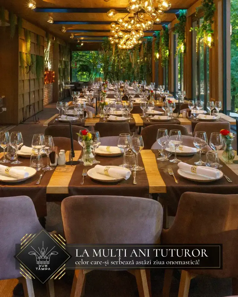 Restaurant nuntă Brașov – Restaurant Sub Tampa